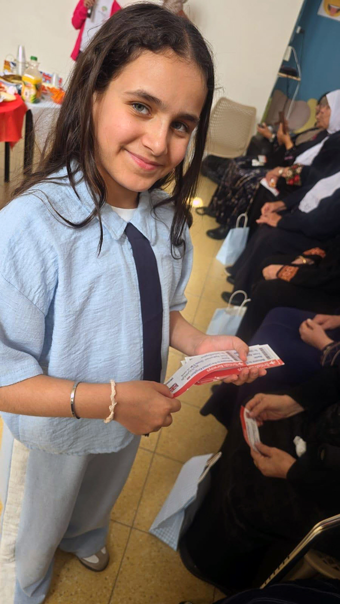 ملتقى الأجيال في مدرسة أجيال الابتدائية في جلجولية